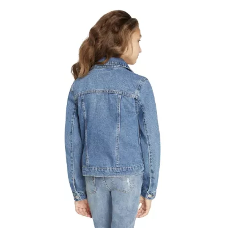 Levi's Big Kid Girls Denim Lightweight Puffer Jacket