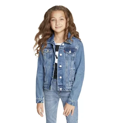 Levi's Big Kid Girls Denim Lightweight Puffer Jacket