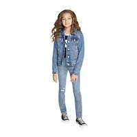 Levi's Big Kid Girls Denim Lightweight Puffer Jacket