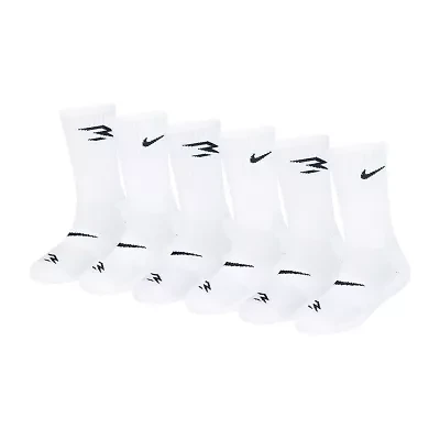 Nike 3BRAND by Russell Wilson Big Kid Boys 6 Pair Crew Socks