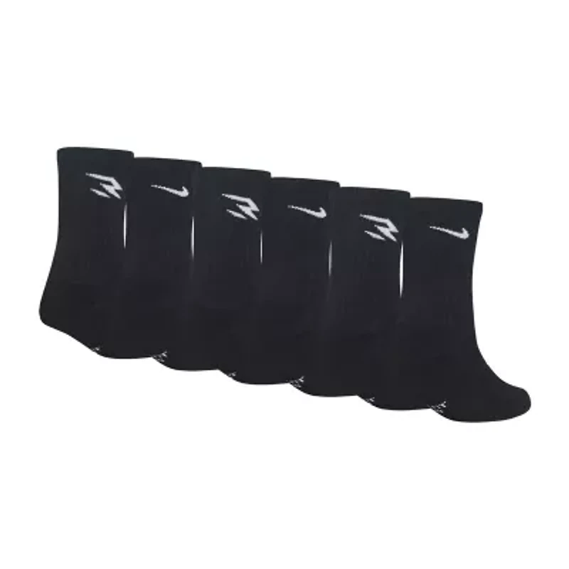 Nike 3BRAND by Russell Wilson Big Kid Boys 6 Pair Crew Socks