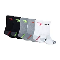 Nike 3BRAND by Russell Wilson Big Kid Boys 6 Pair Crew Socks