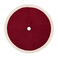 Queen Street Cozy Sherpa Quilted Indoor Tree Skirt
