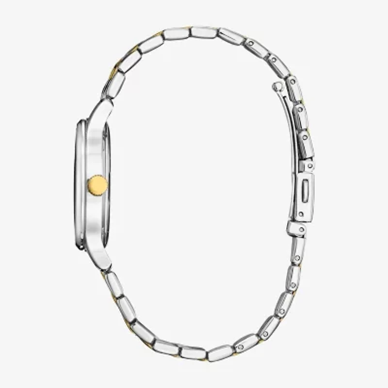 Citizen Womens Two Tone Stainless Steel Bracelet Watch Em0894-50d