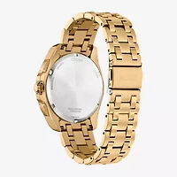Citizen Sport Luxury Mens Gold Tone Stainless Steel Bracelet Watch Ca4512-50e