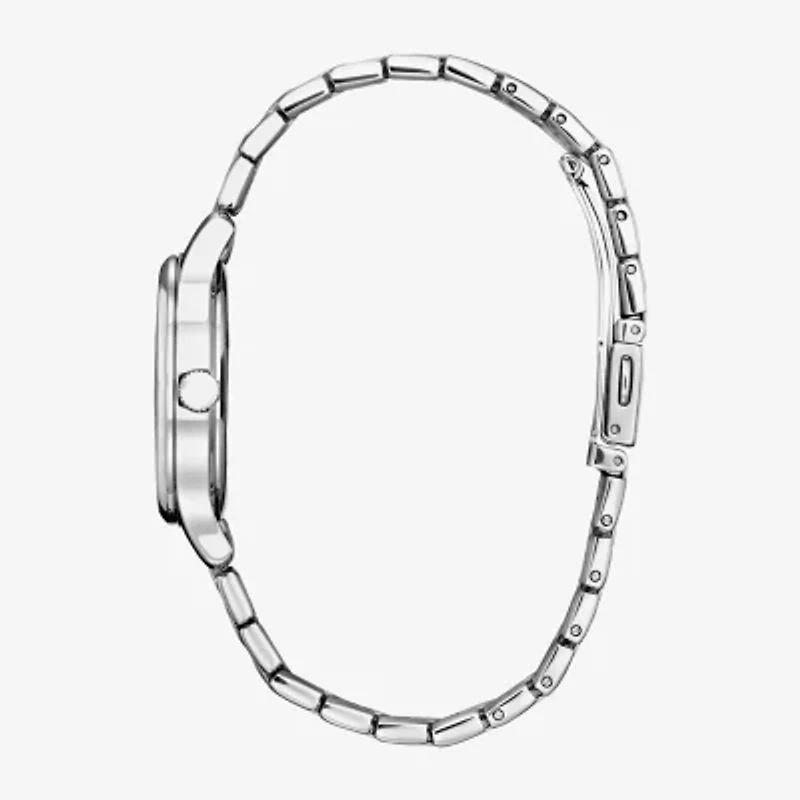 Citizen Womens Silver Tone Stainless Steel Bracelet Watch Em0891-58e
