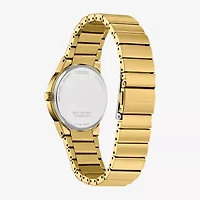 Citizen Axiom Womens Gold Tone Stainless Steel Bracelet Watch Ew2672-58e