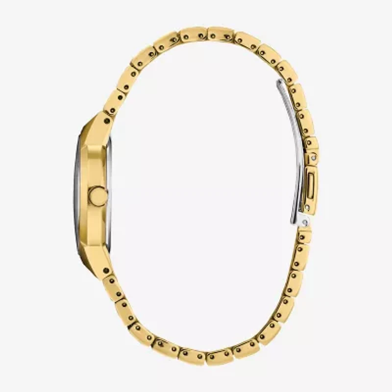 Citizen Axiom Womens Gold Tone Stainless Steel Bracelet Watch Ew2672-58e