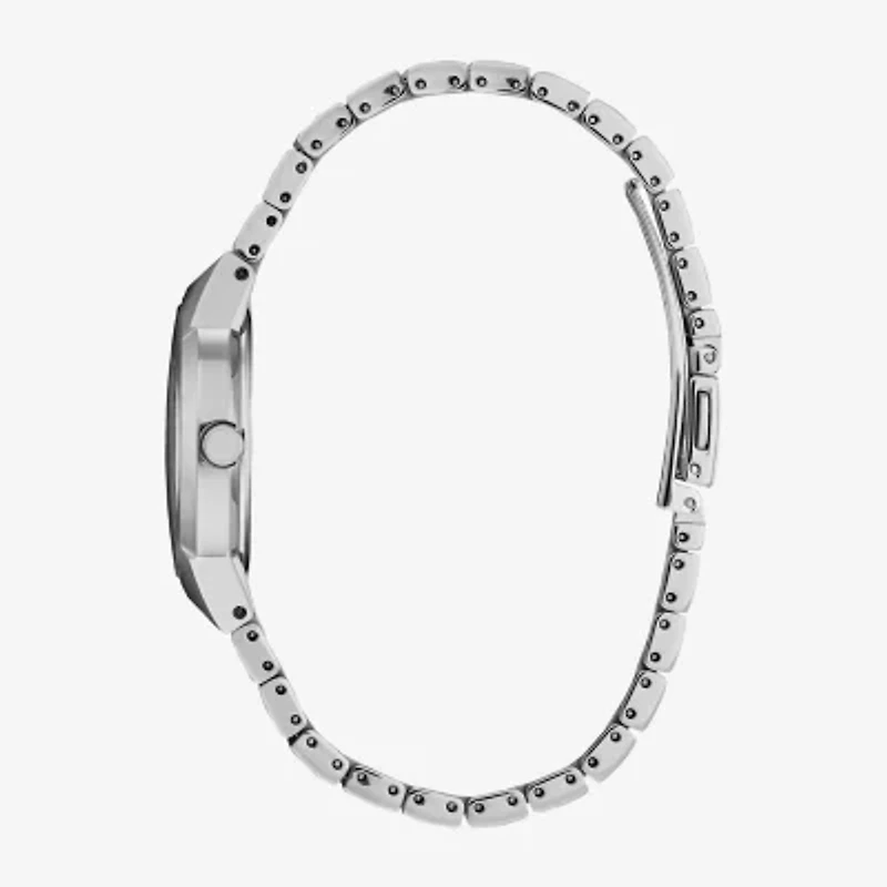 Citizen Axiom Womens Silver Tone Stainless Steel Bracelet Watch Ew2670-53l