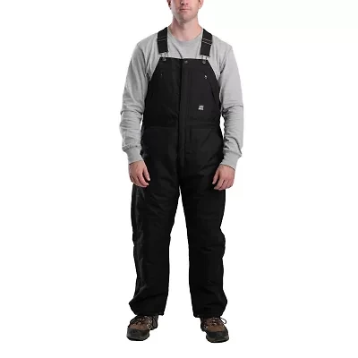 Berne Icecap Insulated Bib Short Mens Big Workwear Overall