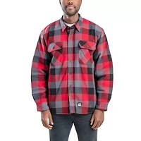 Berne Timber Flannel Shirt Mens Midweight Work Jacket