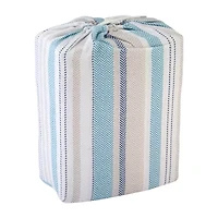 Avanti Pajama Stripe Cotton Flannel Deep Pocket Sheet Set