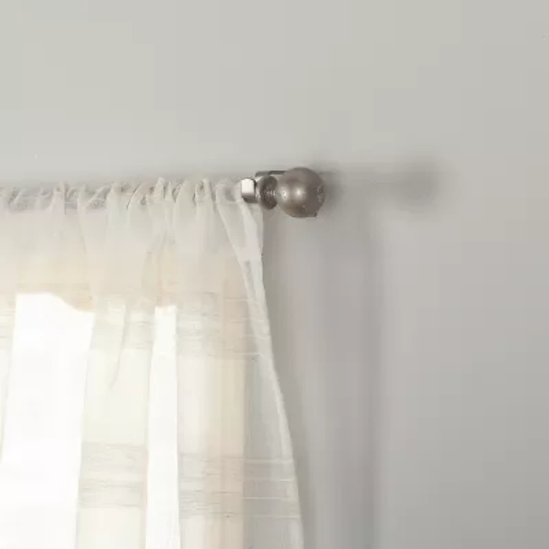 Stratford Park Alyona Rod Pocket Sheer Set of 2 Curtain Panel