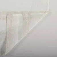 Stratford Park Alyona Rod Pocket Sheer Set of 2 Curtain Panel