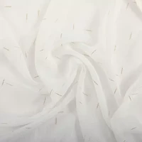 Stratford Park Brie Grommet Top Sheer Set of 2 Curtain Panel