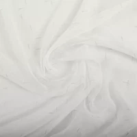 Stratford Park Brie Grommet Top Sheer Set of 2 Curtain Panel