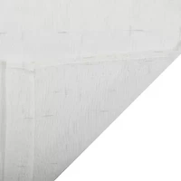 Stratford Park Brie Grommet Top Sheer Set of 2 Curtain Panel