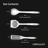 Circulon 18/8 Stainless Steel 3-pc. Kitchen Tool Set
