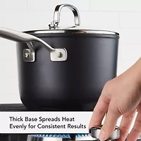 KitchenAid Hard Anodized 3-qt. Covered Sauce Pan