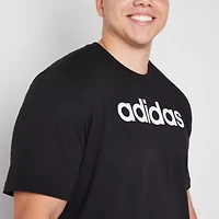 adidas Mens Crew Neck Short Sleeve Active Big and Tall T-Shirt