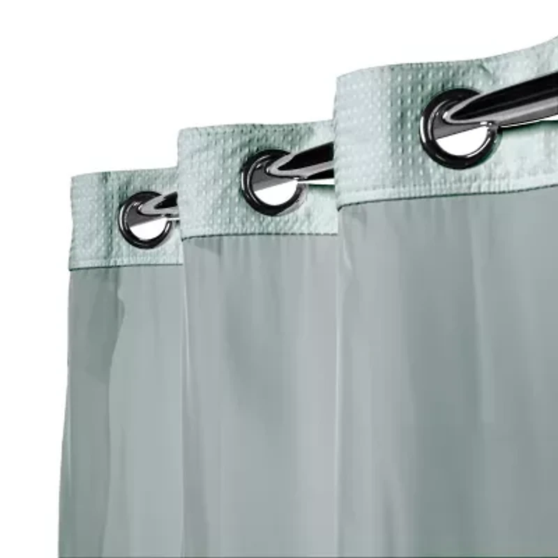 Hookless Waffle Shower Curtain