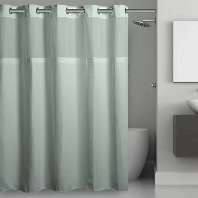 Hookless Waffle Shower Curtain