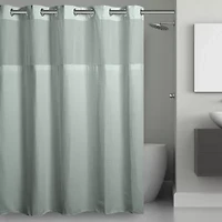 Hookless Waffle Shower Curtain