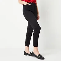 Liz Claiborne Emma Womens Straight Mid Rise Ankle Pant