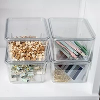 Martha Stewart 4 Pack 6.75X5 Clear Boxes And Lids