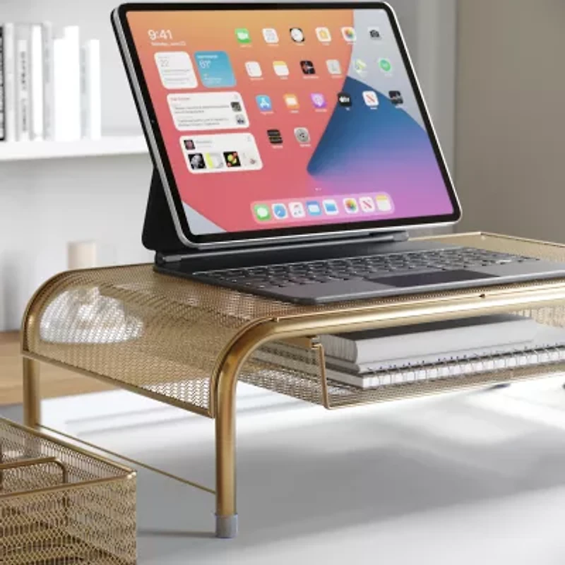 Martha Stewart Mesh Monitor Riser