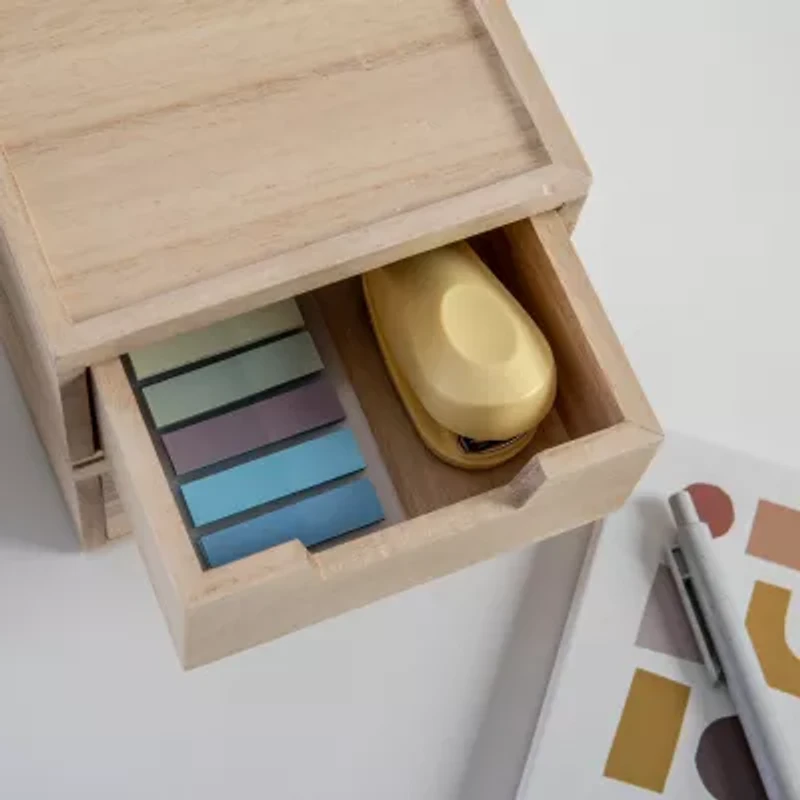 Martha Stewart 2 Pack Wood Box - Drawers