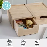 Martha Stewart 2 Pack Wood Box - Drawers