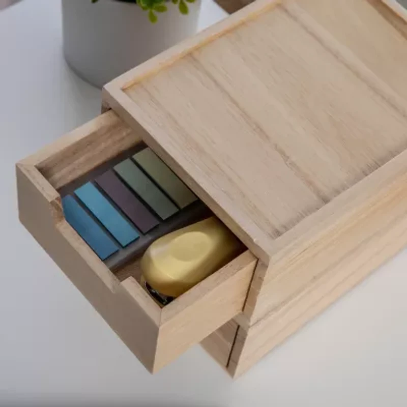 Martha Stewart 2 Pack Wood Box - Drawers