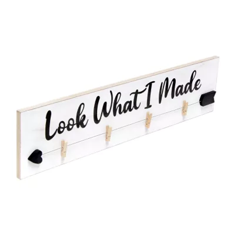 All the Rages Elegant Designs Decorix Wall Mounted 4-Opening Hanging Photo Display