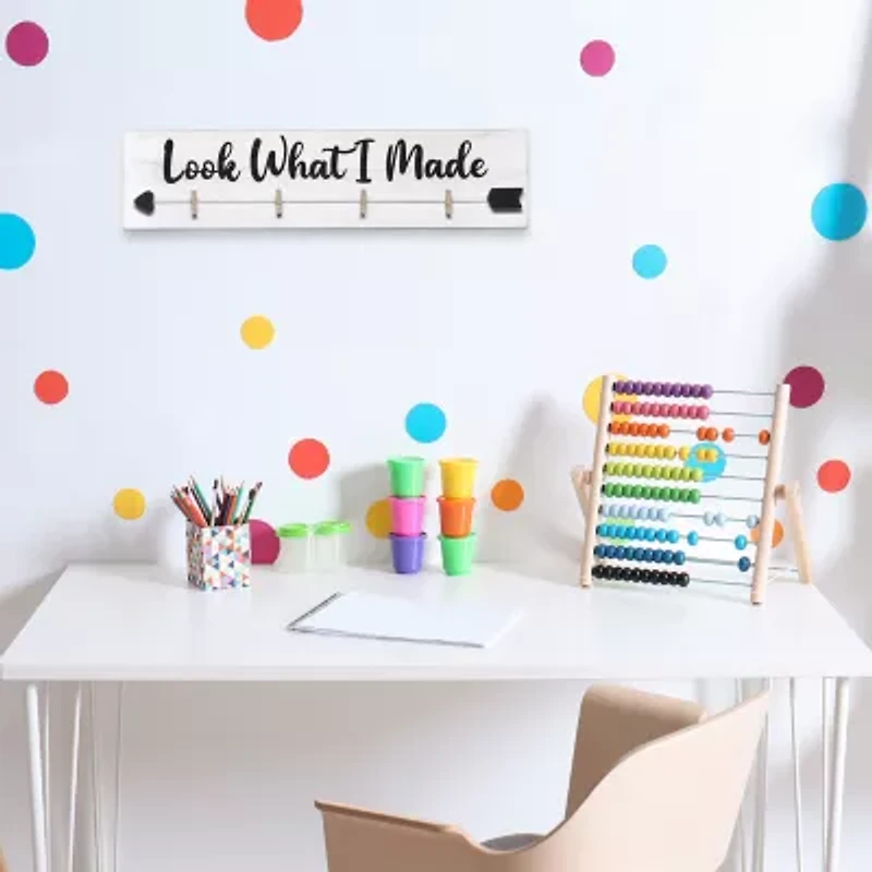 All the Rages Elegant Designs Decorix Wall Mounted 4-Opening Hanging Photo Display