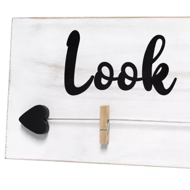 All the Rages Elegant Designs Decorix Wall Mounted 4-Opening Hanging Photo Display