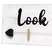 All the Rages Elegant Designs Decorix Wall Mounted 4-Opening Hanging Photo Display