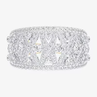G-H / Si1-Si2) Womens CT. T.W. Lab Grown White Diamond 10K Gold Band