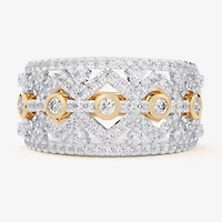 G-H / Si1-Si2) Womens / CT. T.W. Lab Grown White Diamond 10K Gold Band
