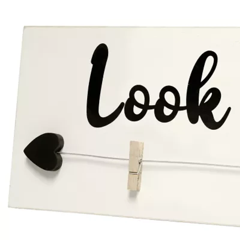 All the Rages Elegant Designs Decorix Wall Mounted 4-Opening Hanging Photo Display