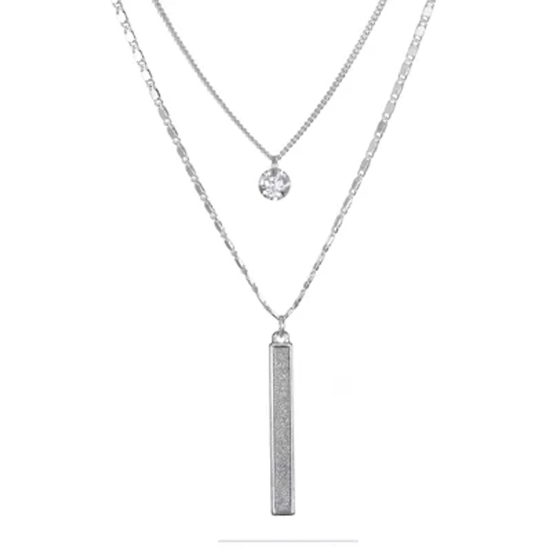 Bijoux Bar Delicates Womens 19 Inch Strand Necklace