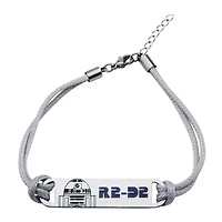 Star Wars® R2-D2 Mens ID Curb Chain Bracelet
