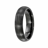 Mens 6MM Titanium Wedding Band