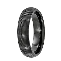 Mens 6MM Titanium Wedding Band