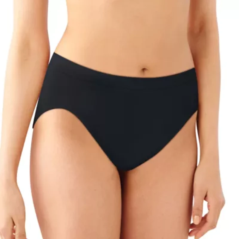 Bali Comfort Revolution Womens Average + Full Figure Seamless High Cut Panty 303j
