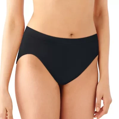 Bali Comfort Revolution Womens Average + Full Figure Seamless High Cut Panty 303j
