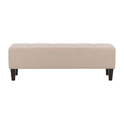 Rosewell Tufted Bench