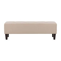 Rosewell Tufted Bench