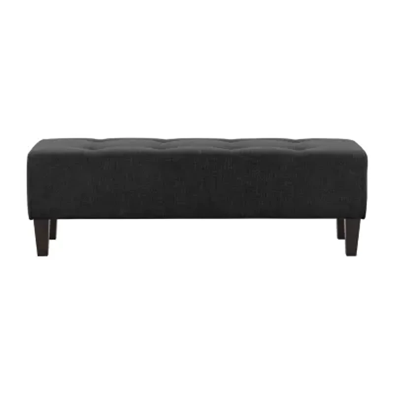 Rosewell Tufted Bench