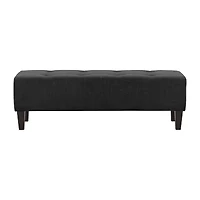 Rosewell Tufted Bench